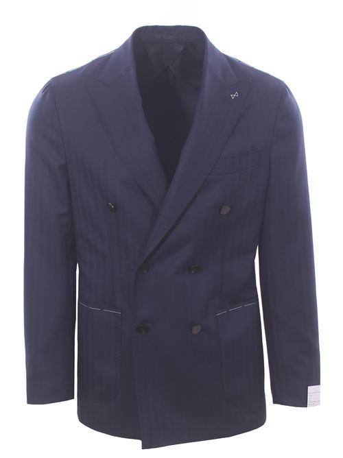 giacca sartoriale in lana spinata pettinata REGNO DI NAPOLI | 506312CAPDP11